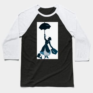 The Perfect Nanny (Greyscale) Baseball T-Shirt